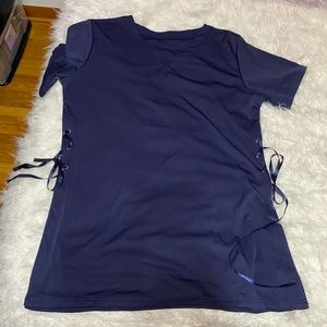 Navy Blue Tunic Top